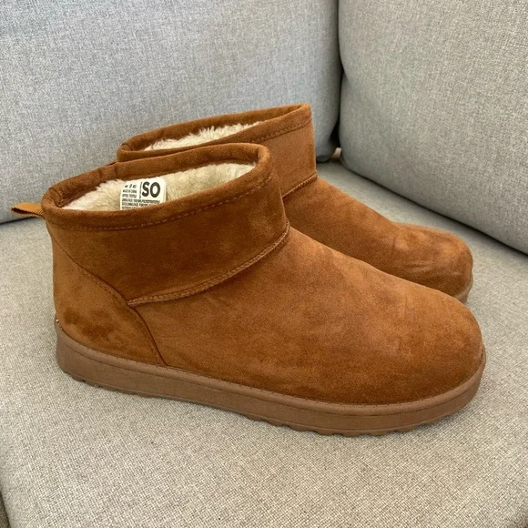 Kohl's SO Tan Suede Boots - Picture 6 of 9